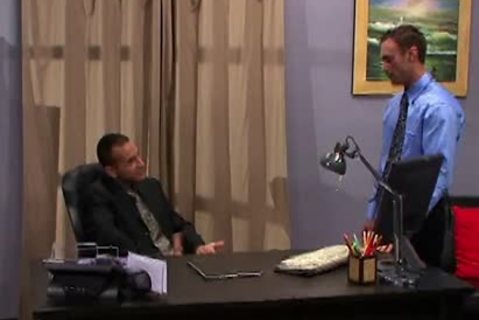 lusty homosexual guys take up with the tongue And bang booties At Work