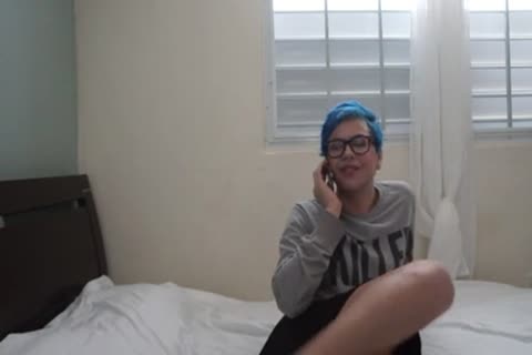 teen TS With fake penis