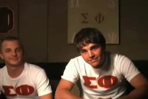 Frat twinks Play homosexual babeen
