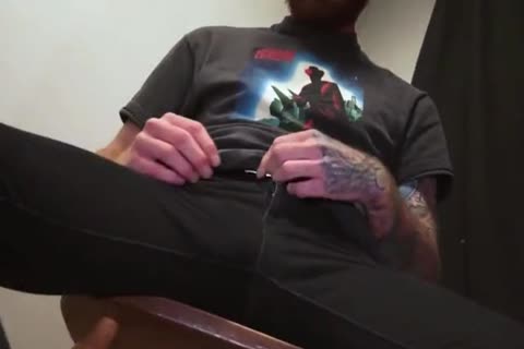 cute Beard Hipster Jerkoff And Eat His Own cum