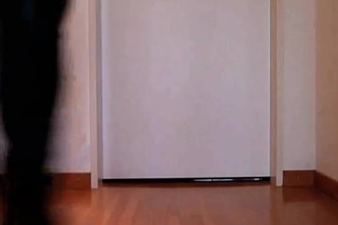 Jerking Wearing black Over-knee High-heels With fake penis And Cumming