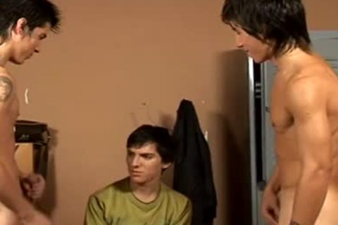 lascivious teens Have Threeway Party