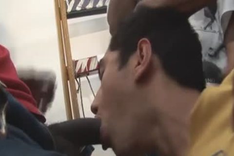 Interracial bunch cream