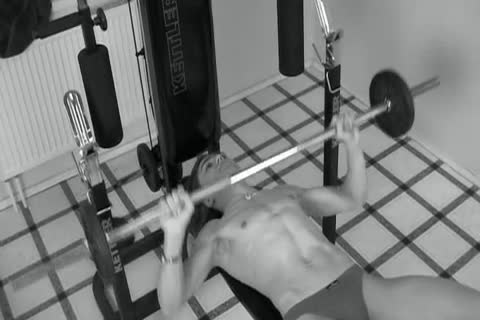 Marco Kettler jerking off In Gym