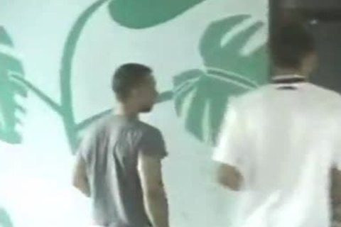 Intense homosexual anal plowing