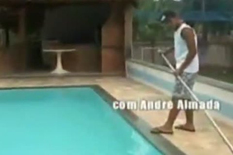 sweet Latin trio Outdoor bang