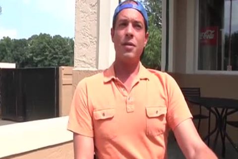 Interracial homosexual 3some plowing