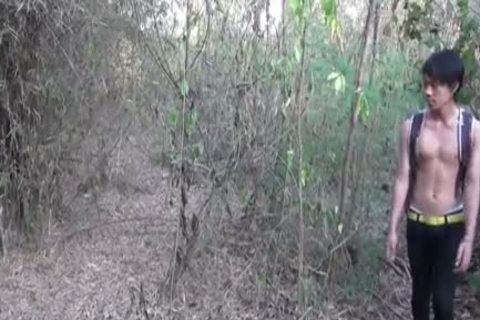 oriental twinks poke Outdoor