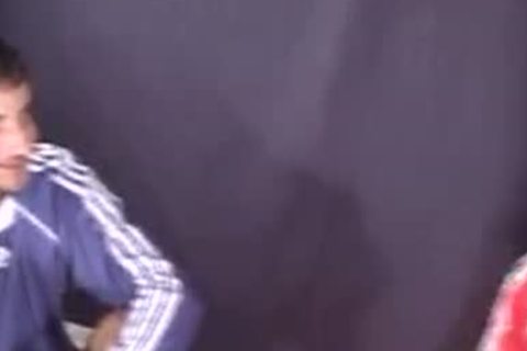 non-professional Soccer suck N poke 3some
