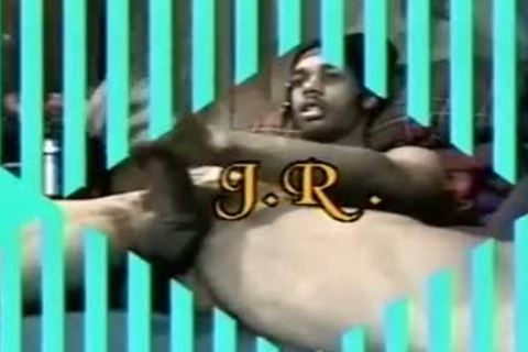 lustful ebon lad Solo rod Tugging