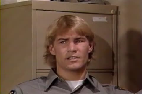 White Prison Guard bonks dark Inmate bareback