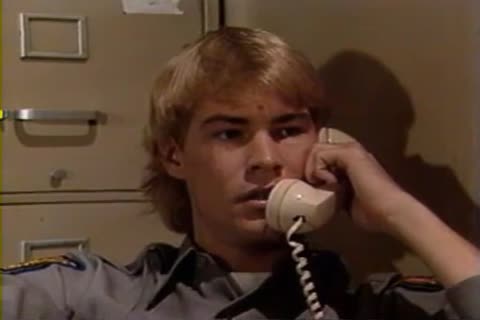 White Prison Guard bonks dark Inmate bareback