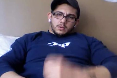 Tatooed teen With Fleshlight