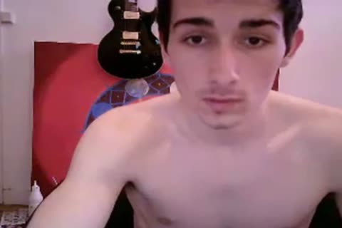 nasty straight teen stroking