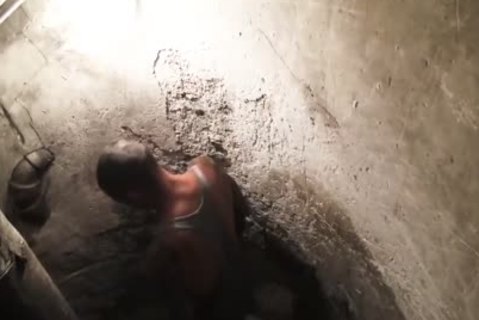 rock hard Tattooed men nailing In 3some