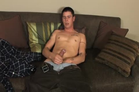 large cock Convict Strokes Off Angry