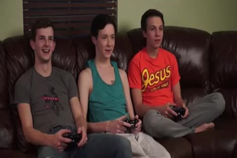 slutty teens fucking three-some - greater amount Vide