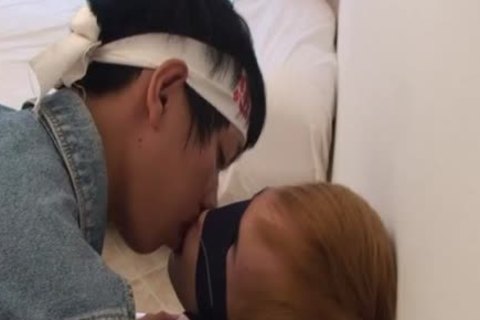 bondage oriental Facialized