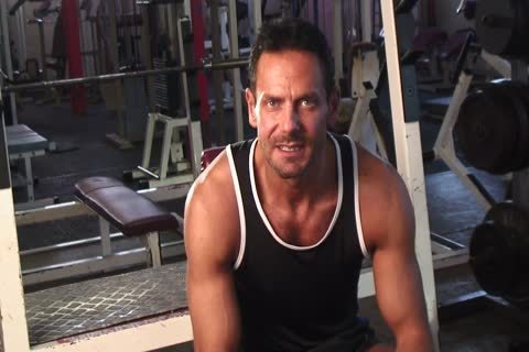 Tanned Lad Nails lovely Lad's butthole In The Gym