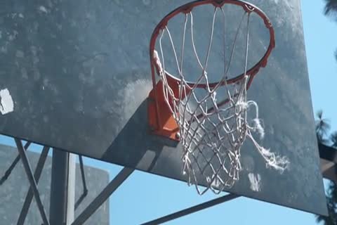 Brett Swanson pokes Ashton Dale