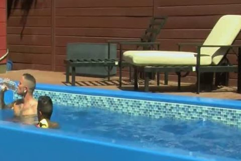 horny twink DP'ed By 2 Daddies