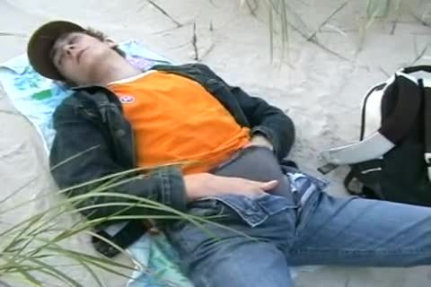 legal age teenager wanking Outdoor