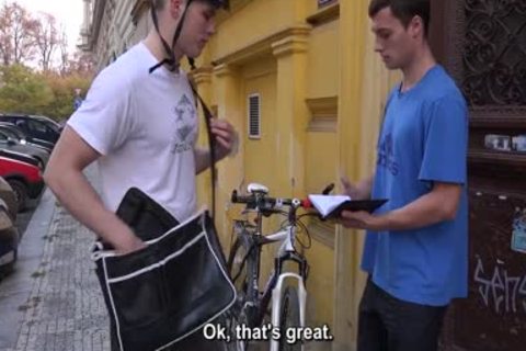 Jirka Barebacks The Postman Tibor