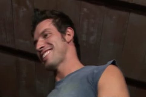 Buff Hunk Creams bare ass