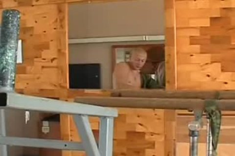 nude Russian Soldier In A Gym