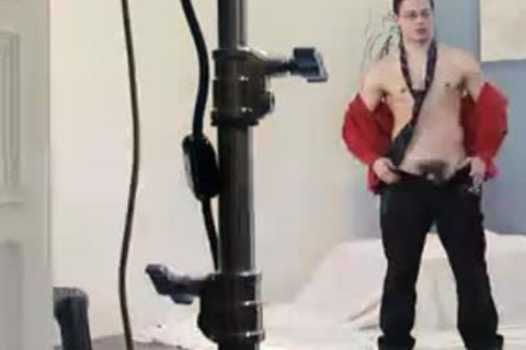 Michal Tyser Teasing With dick