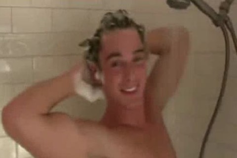 Brent In The Shower