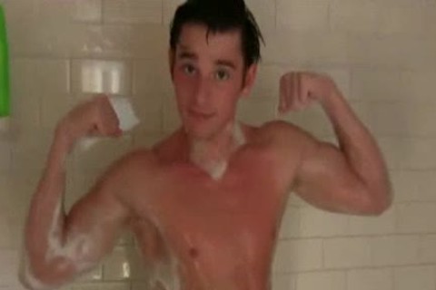 Brent In The Shower
