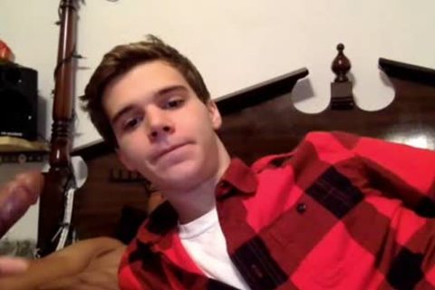 White twink Rides darksome 10-Pounder