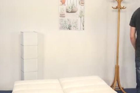 Libor Duhec gets Massage