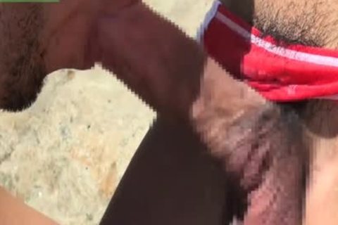 lusty oriental plowed At The Beach