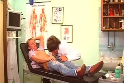 This young chap Goes To The Doctors For Sex