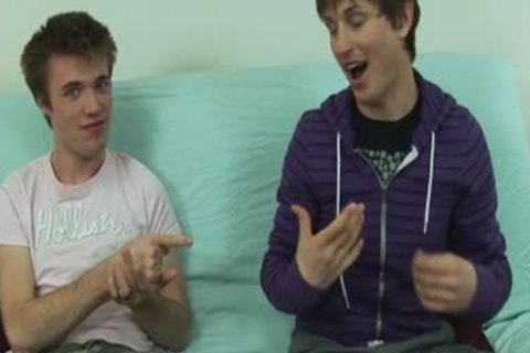 Tattooed studs sucking & Stroking cocks