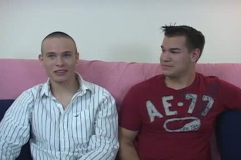 Corey & Aaron enjoy engulfing & pounding