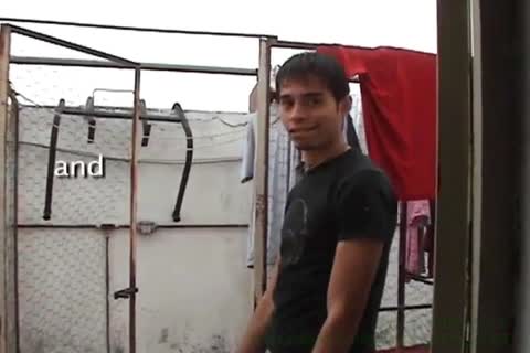 teen Rooftop bareback