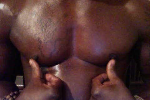 nice Framing. Close Up teat Play. Some knob. lots of dark delicious Chest.