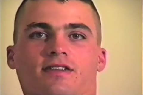 Straight Marine gets A handjob - @ Gaydud