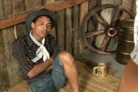 Exotic Latino Cowboys banging In The Barn