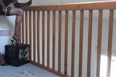 while Madam gets fucked, I Play With Its WORN nylons