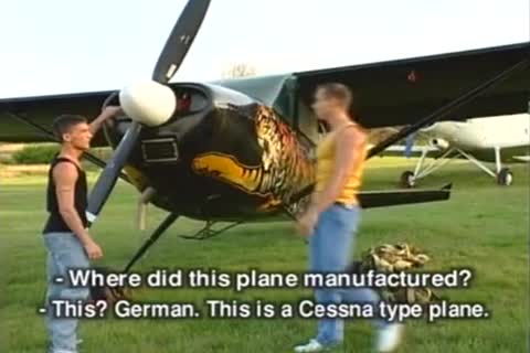 homosexual taut booty acquires Rammed On The Plane -