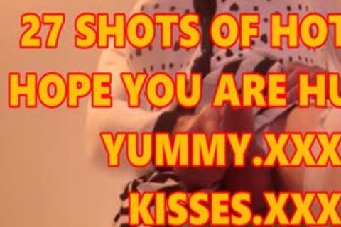 spooge MENU 27shots Hope you Are Hungry