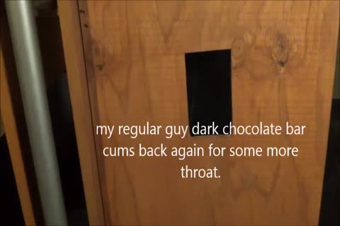 dark Chocolate Bar Cums By For The 4th Time