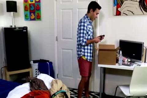 fine 18 Year daddy Jacking Off His penis