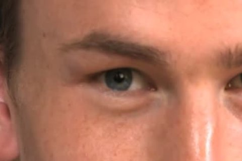 Awkward teen jerking off His Package