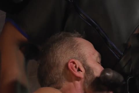 two Bikers Go Wilde. dark Biker bonks Hard The White Bikersteamy Porn!