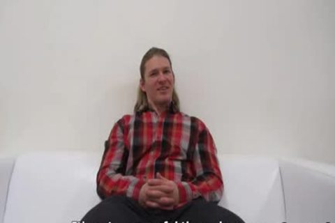 Very nice Czech guy masturbation at the castings